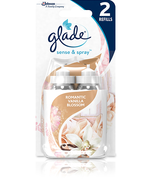 deod.glade sense&sp.refill vanille 2x18ml